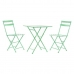 Stôl so 2 stoličkami DKD Home Decor MB-177411 60 x 60 x 75 cm (3 pcs)