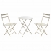 Table set with 2 chairs DKD Home Decor 80 cm 60 x 60 x 70 cm