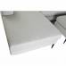 Ležaljka Sofa DKD Home Decor Siva Poliester Metal (240 x 160 x 88 cm)