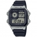 Horloge Heren Casio ILLUMINATOR WORLDTIME Zwart Grijs (Ø 40 mm)
