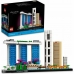 Playset Lego 21057 Architecture - Singapur 827 Kusy