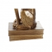 Bookend DKD Home Decor Leopard Resin Colonial (16 x 11 x 33 cm)