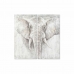 Sæt med 2 malerier DKD Home Decor Elefant Kolonistil 120 x 3,7 x 120 cm