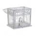 Cage DKD Home Decor White Metal 28 x 20 x 54 cm