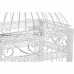 Cage DKD Home Decor White Metal 28 x 20 x 54 cm
