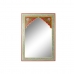 konzole DKD Home Decor Vícebarevný mangové dřevo Zrcadlo 117 x 40 x 76 cm