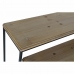 Sivupöytä DKD Home Decor Metalli Kuusi (2 pcs) (110 x 25 x 68 cm) (120 x 30 x 85 cm)
