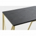 Consolă DKD Home Decor Negru Auriu* Lemn Metal 107,5 x 36 x 79,5 cm