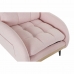 Sofabed DKD Home Decor Multicolour Light Pink Metal Modern Scandi 74 x 85 x 90 cm