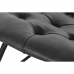 Sjedalo DKD Home Decor Crna Tamno sivo Metal 69 x 76 x 85 cm