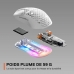 Мишка за игра SteelSeries AEROX 3 (2022) SNOW EDITION Бял