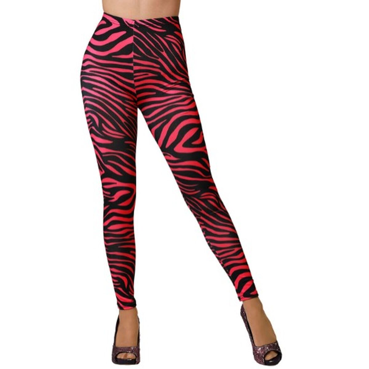 Leggings Pinkki Raidat