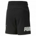 Detské krátke športové nohavice Puma Powers Čierna