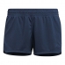 Sport shorts til kvinder Adidas Knit Pacer 3 Stripes Mørkeblå Dame