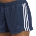 Sportske Kratke Hlače za Žene Adidas Knit Pacer 3 Stripes Tamno plava Dama