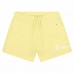 Sportovní šortky pro ženy Champion Drawcord Pocket Žlutý