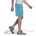 Pantaloni Scurți Sport pentru Bărbați Adidas Heat Ready Ergo Albastru deschis