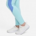 Женские спортивные колготки Nike Dri-FIT One Аквамарин
