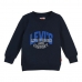 Kindersweater Levi's TWO TONE PRINT Marineblauw