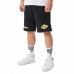 Pantaloni Corti Sportivi da Uomo New Era NBA LA Lakers  Nero