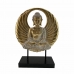 Okrasna Figura DKD Home Decor 25 x 8 x 33 cm Črna Zlat Buda Orientalsko