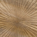 Šoninis staliukas 53 x 53 x 42 cm Natūralus Juoda Metalinis Medžio