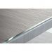 Hoofdtafel DKD Home Decor Grijs Transparant Kristal Hout MDF 130 x 65 x 35,5 cm