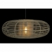 Stropna Svetilka DKD Home Decor Rjava Bambus 220 V (62 x 62 x 170 cm)