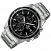 Unisex hodinky Casio EFR-526D-1AVUEF Černý Stříbřitý