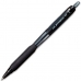 Pen med flydende blæk Uni-Ball Jetstream SXN-101 0,7 mm Sort (12 enheder)