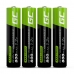 Oppladbare Batterier Green Cell GR04 800 mAh 1,2 V AAA