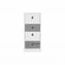 Chest of drawers DKD Home Decor Grey White Paolownia wood (36 x 25 x 79 cm)