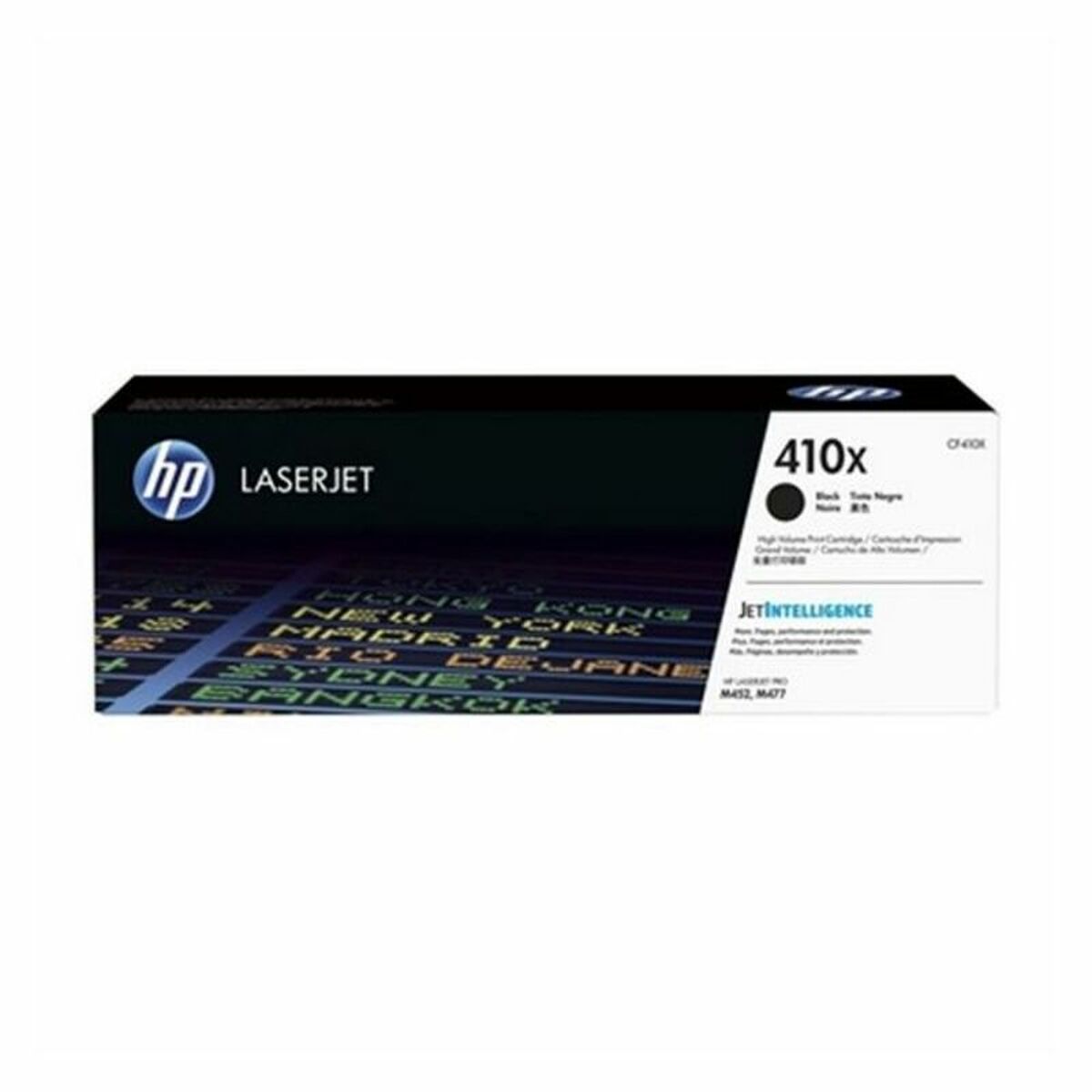Toner Hewlett Packard 410X Toner Sort