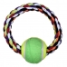 Hundleksak Trixie Tennis Multicolour Polyester Bomull