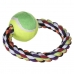Dog toy Trixie Tennis Multicolour Polyester Cotton