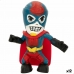 Action Figure Eolo Super Masked Pepper Man 14 x 15,5 x 5,5 cm Elastic (12 Units)