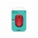 Wireless Mouse Logitech M171 1000 dpi Black Red