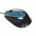 Mouse iggual COM-ERGONOMIC-R 800 dpi Azzurro Nero/Blu