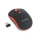 Wireless Mouse GEMBIRD MUSW-4B-03-R Black/Red (1 Unit)