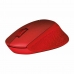 Bezdrôtová myš Logitech M330  Červená
