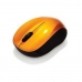 Bezdrátová myš Verbatim Go Nano Kompaktní Přijímač USB Černý Oranžový 1600 dpi (1 kusů)