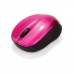 Wireless Mouse Verbatim Go Nano Compact Receptor USB Black Pink Fuchsia 1600 dpi (1 Unit)