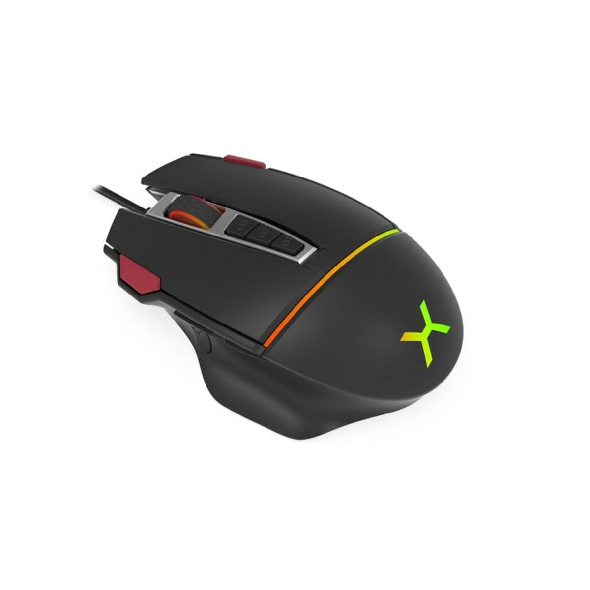 Optisk mus Krux Fuze Pro Sort
