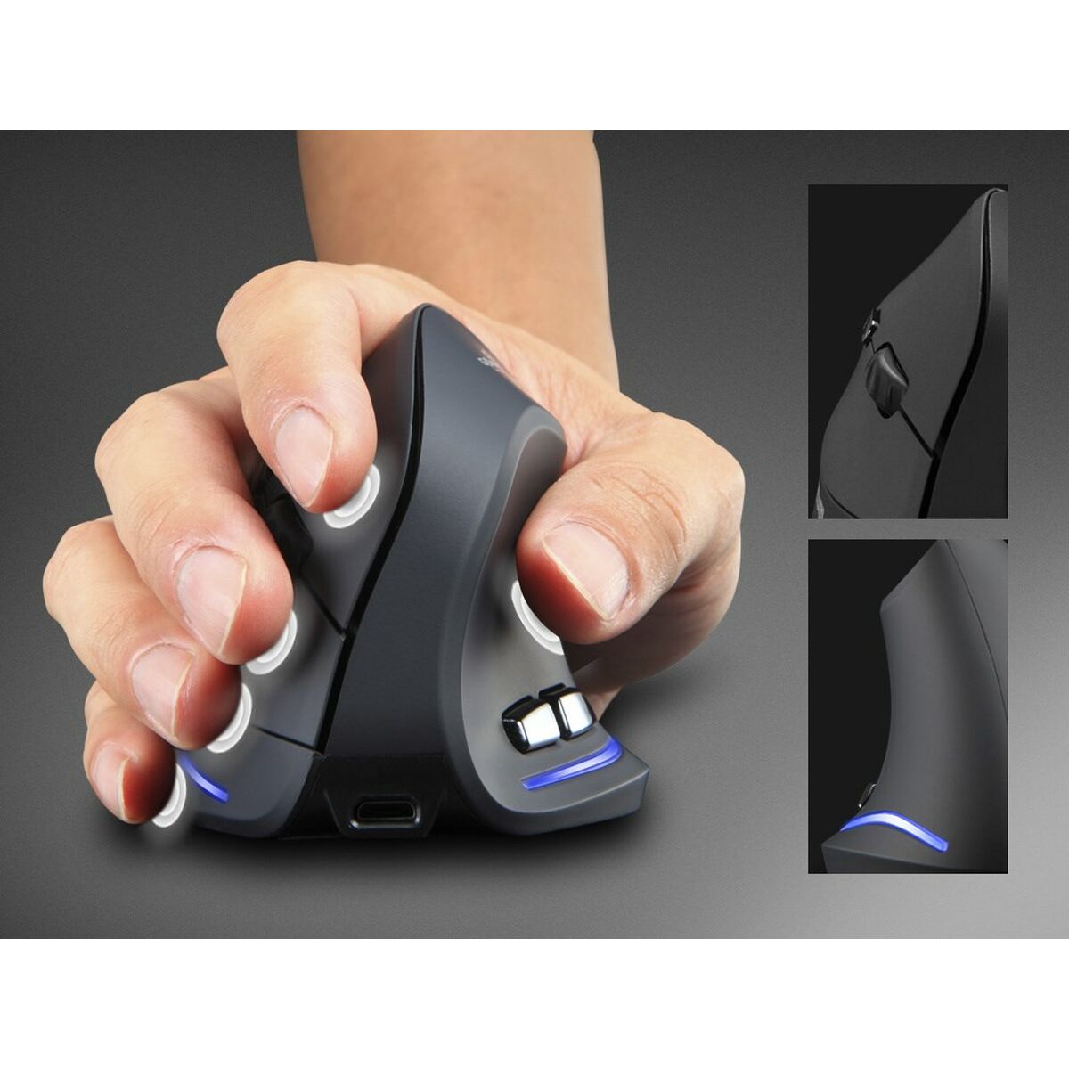 Myš Media Tech VERTIC RF MT1123 Černý