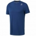 Heren-T-Shirt met Korte Mouwen SUPREMIUM 2.0 TEE  Reebok D94316 Blauw (M)