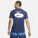 Men’s Short Sleeve T-Shirt Nike TEE ESS CORE 4 DM6409 410  Navy Blue