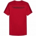 Kortærmet T-shirt til Mænd 4F Quick-Drying Rød