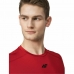 Kortærmet T-shirt til Mænd 4F Quick-Drying Rød