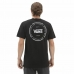 Heren-T-Shirt met Korte Mouwen Vans Orbiter-B Zwart
