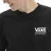 Heren-T-Shirt met Korte Mouwen Vans Orbiter-B Zwart